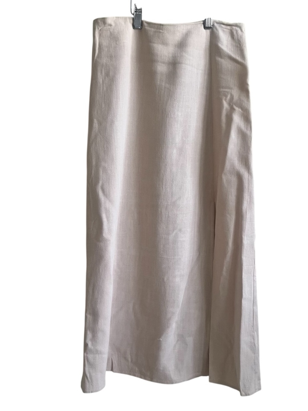 Lush Cream Maxi Skirt Small